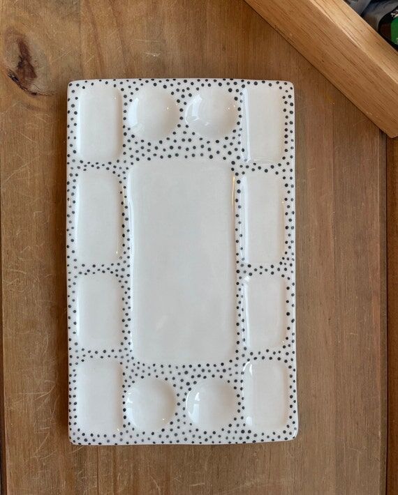 Hanmade Ceramic palette, Original Ceramic Art...