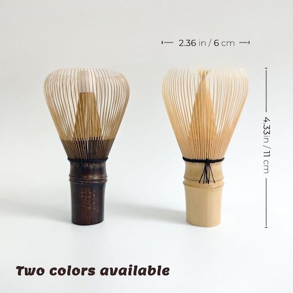 Handmade Purple Bamboo Matcha Whisk: Premium ...