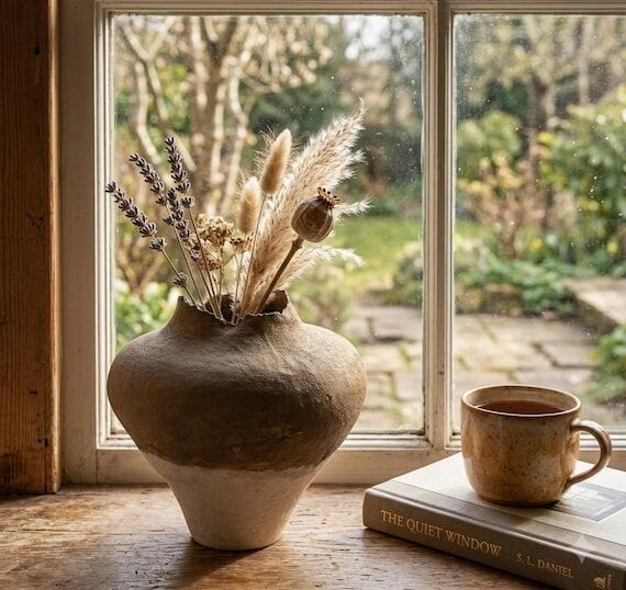 Earth Whisper | Organic Sculptural Ceramic Va...