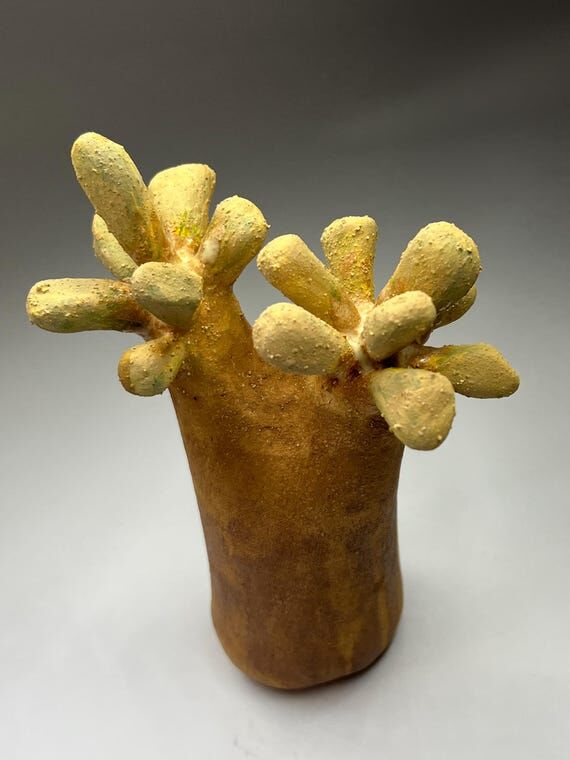 Ceramic Tree Sculpture, Handmade Chamotte Cla...