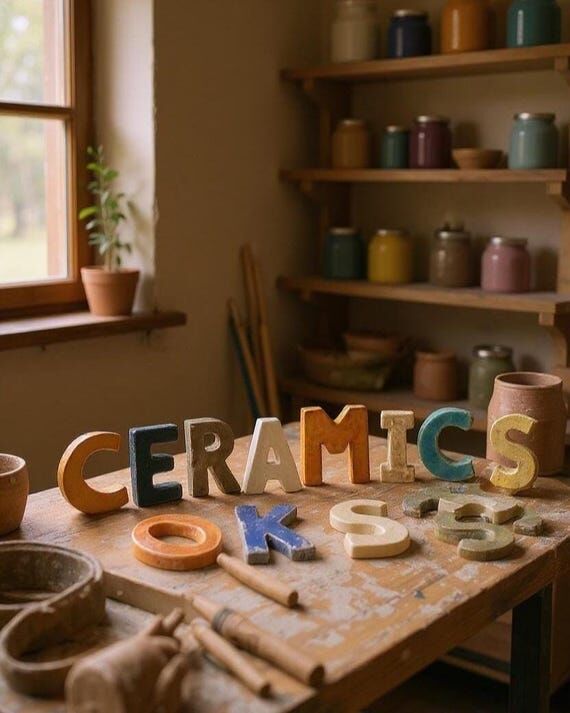 Personalized Ceramic Address Letters, Stonewa...