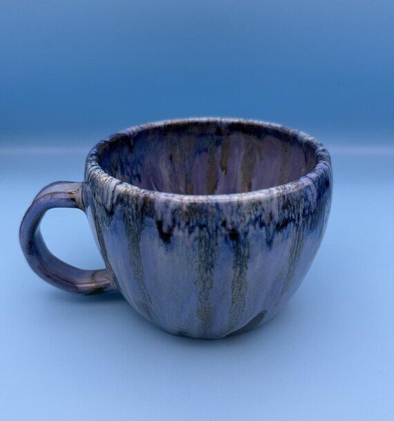 Handmade Ceramic Mug, Shimmery Bronze Glaze, ...