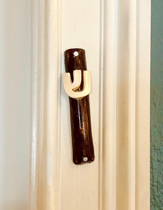 Handmade Ceramic Mezuzah...