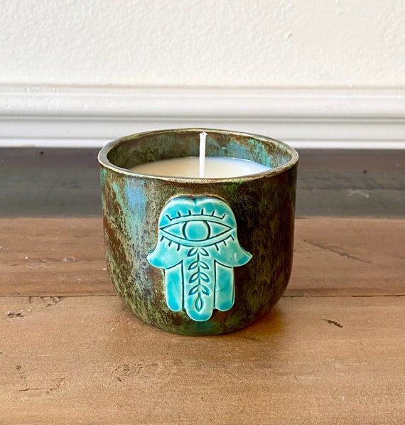 Hand-Poured 6oz Scented Soy Candle in Handmad...