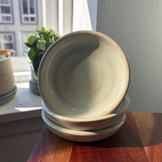 Set of 3 Small Dishes - Baby Blue...