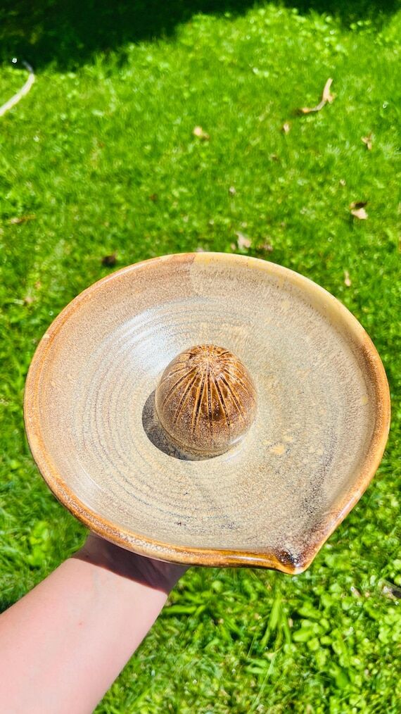 Large Ceramic Juicer: Handmade Kitchen Utensi...