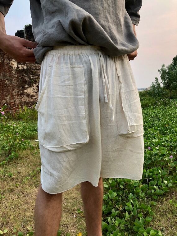 Handmade Hemp Shorts / Organic Hemp / Custom ...