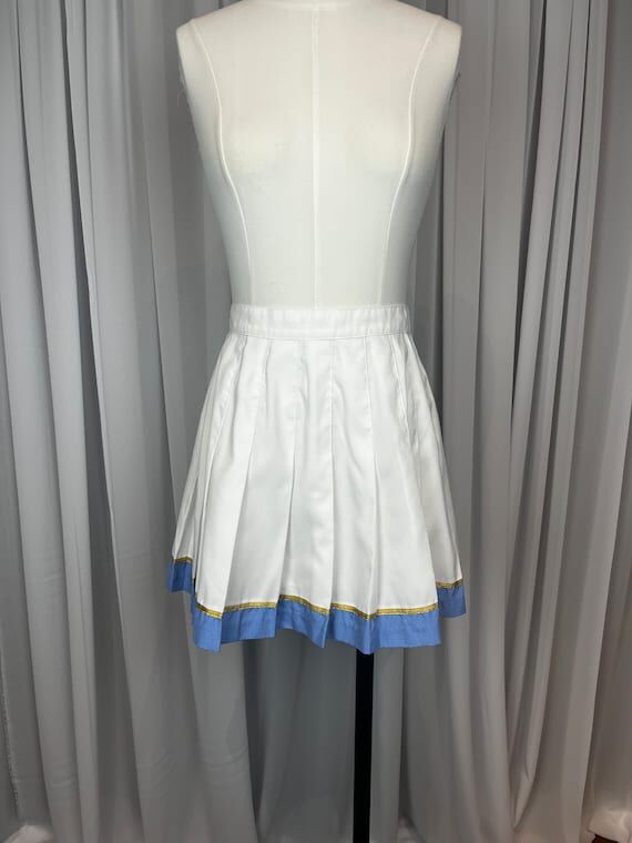 90s Vintage Pleated Flared Tennis Cheerleadin...