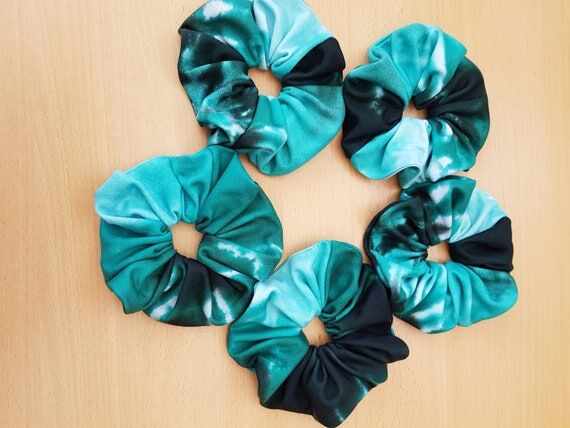 Christmas gift for her, Tie dye scrunchie, La...