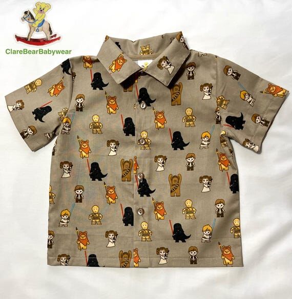StarWars shirt or blouse. birth to 8y new cus...