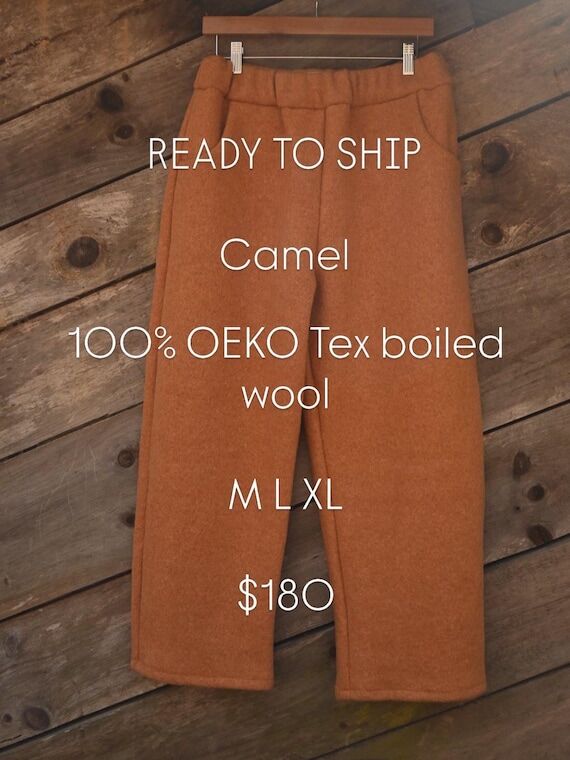 READY TO SHIP: Foxfire Boiled Wool Trousers ...