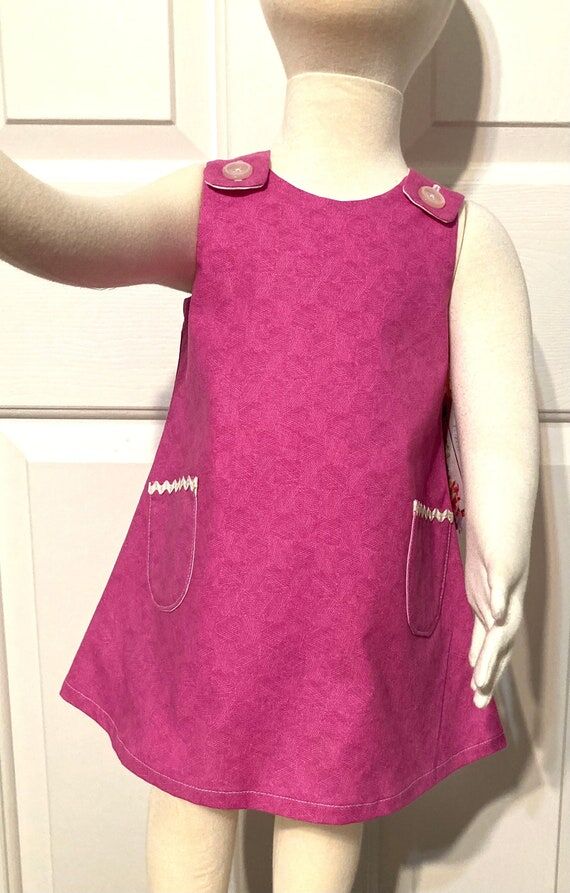 Handmade Linen Look Raspberry Jumpers!...