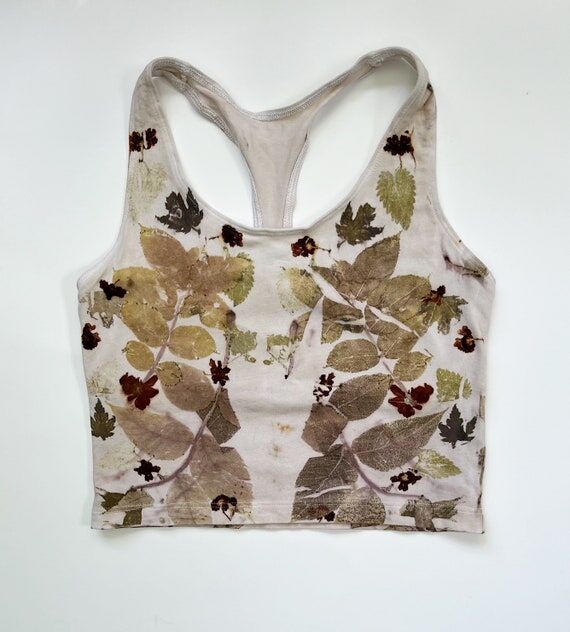 Natural Tie Dye Women’s Tank Top | Eco Dyed...