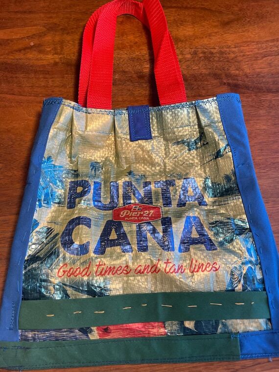 Hand Sewn Upcycled Bag...