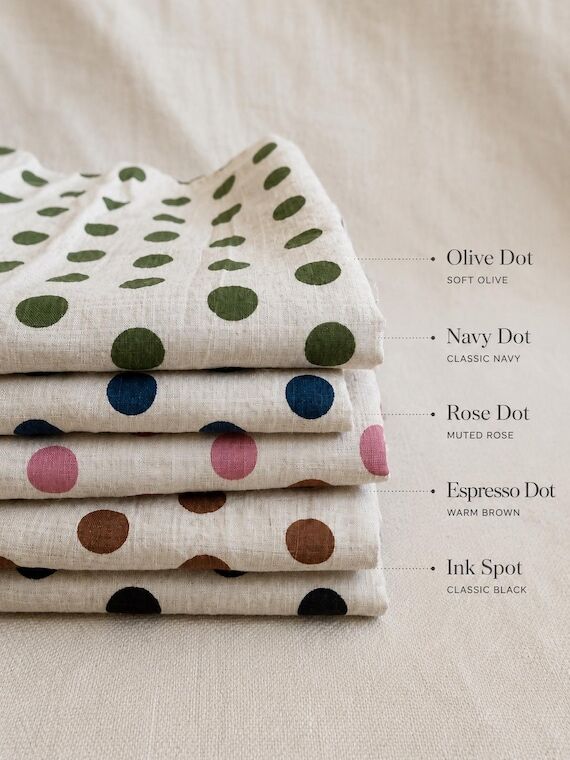 Rayon Cotton Dot Collection Soft Lightweight ...
