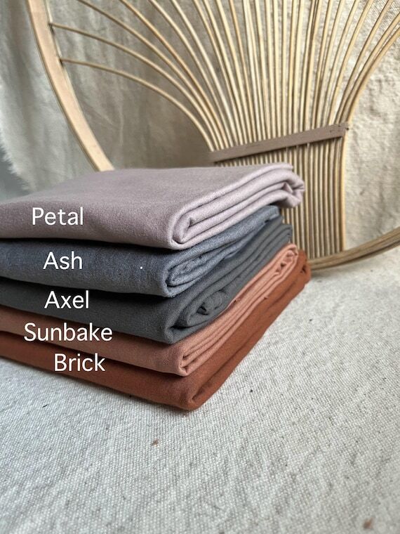 100% Supima Cotton Jersey Fabric by the Half ...