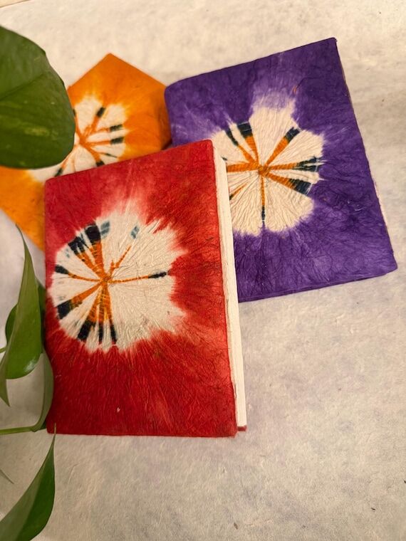 Naturally Dyed Lokta Paper Journal – Handma...