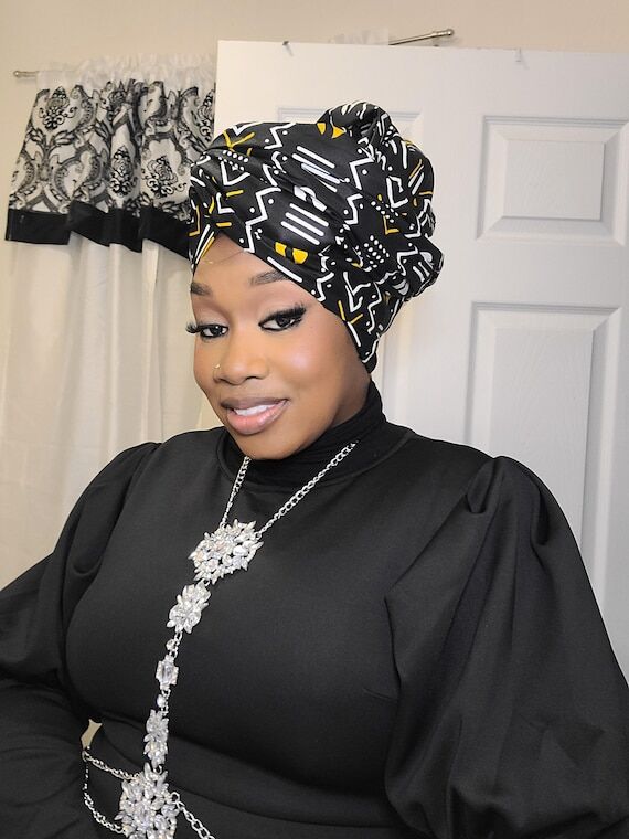 African Print Ankara fabric Head Wrap Fabric ...
