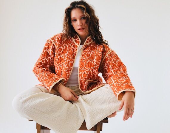 Diamond Quilted Cotton Jacket Insulated Every...