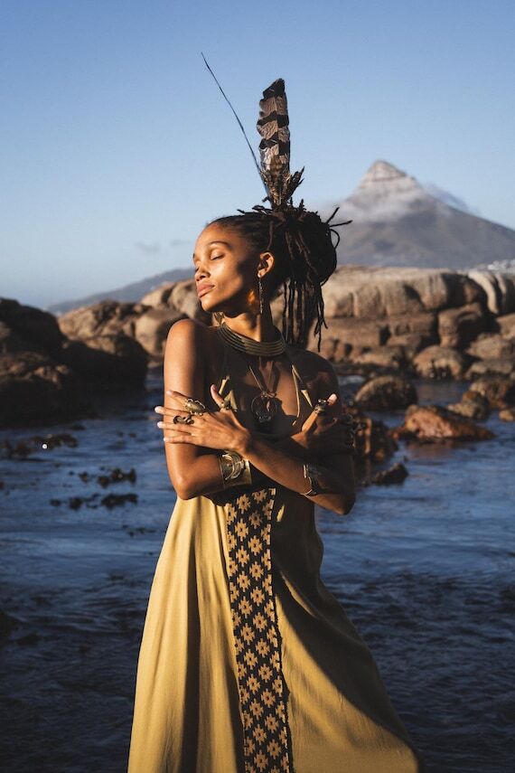 FESTIVAL DRESS, mud cloth dress, bogolan dres...