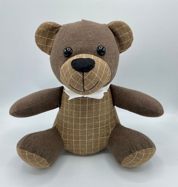 Handmade Memory Bear Keepsake – Custom Stuf...