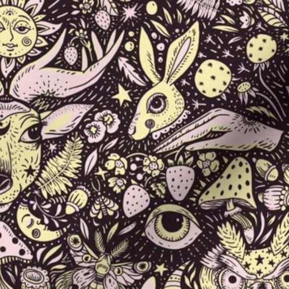 Goth Baby Set, Magical Forest Animals, plant ...