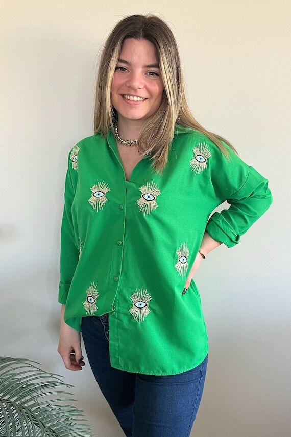 Evil Eye Shirt I Evil Eye Clothing I Blouse f...