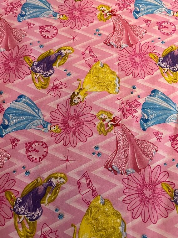 Disney princess fabric, Disney fabric, Cinder...