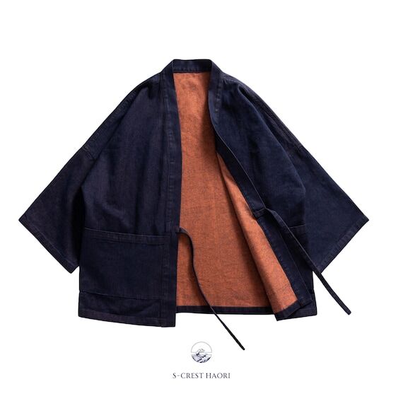Indigo Orange | Original Design Reversible Ja...