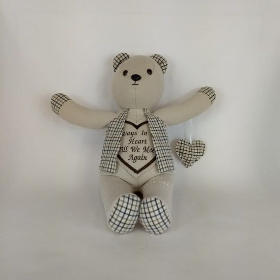 Custom Memory Bear made from your loved ones'...