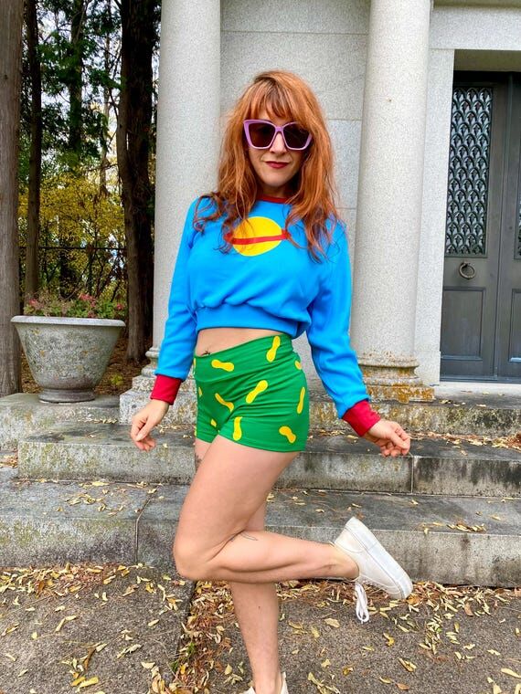 Cartoon Character Costume Sweatshirt and Shor...