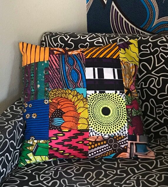 One Pair of Fun and Fresh African Print Handm...