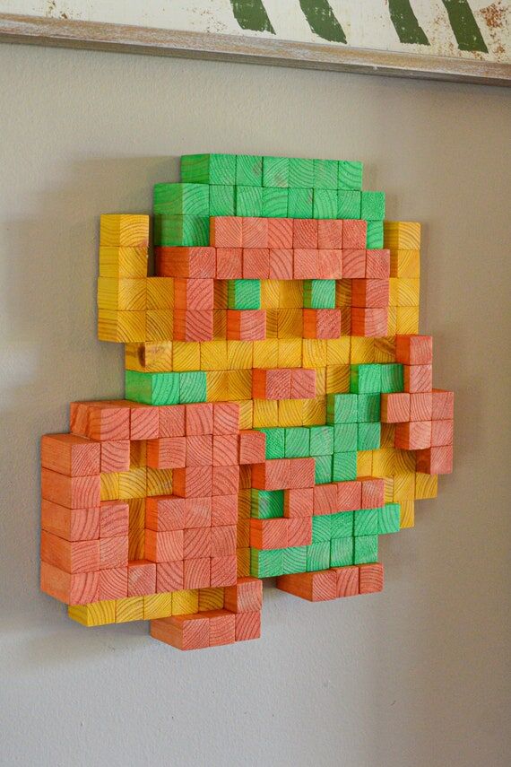 Link 8-bit Wooden Pixel Fan Art...