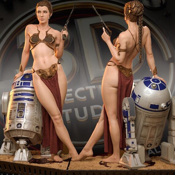 Galactic Princess Custom 3D Printed Statue - ...