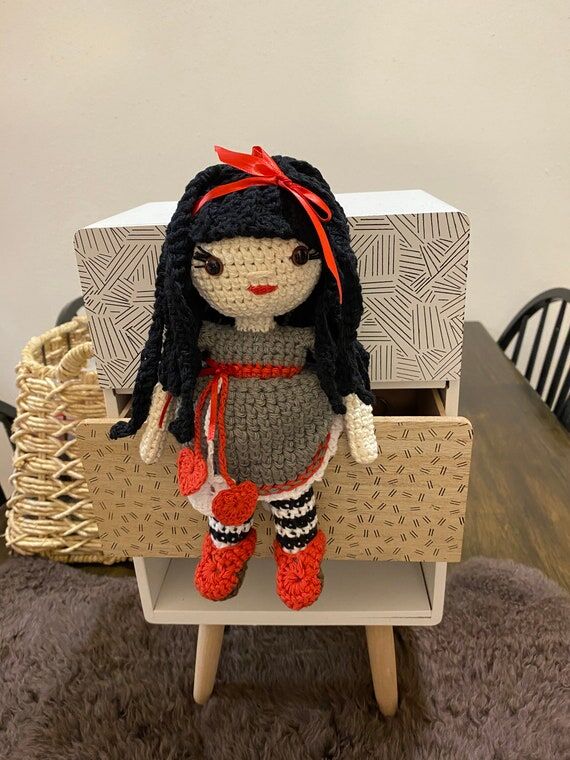 Handmade Crochet Doll: Cotton Amigurumi Toy, ...
