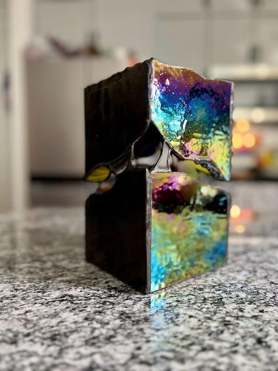 Stained Glass Candle Votive...