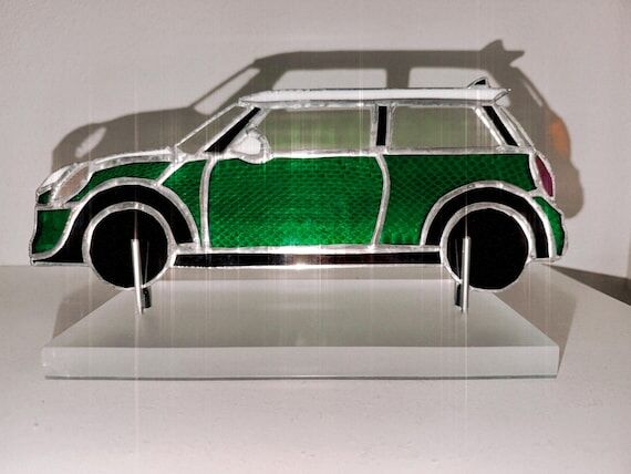 Custom Car in Stained Glass...