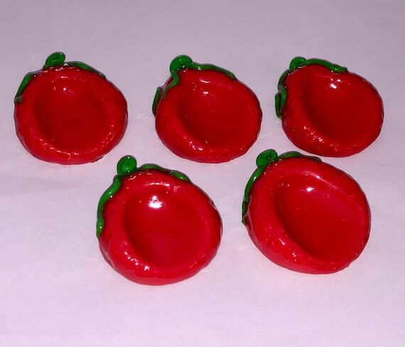 Strawberry Sensory Worry Stones – Handmade ...
