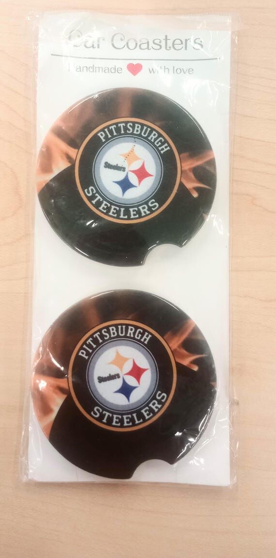 Pittsburgh Steelers Handmade Ceramic Car Cup ...