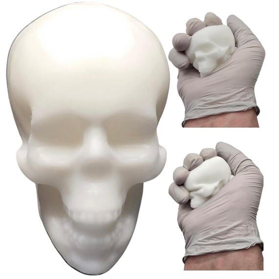The Skull Buddy Squishy Toy, Anxiety Relief S...