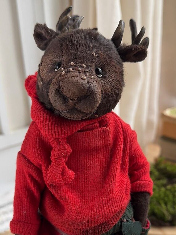 Artist Teddy Deer – OOAK Handmade Collectib...