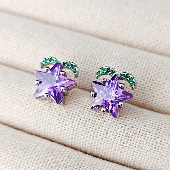 Stardew Valley Stardrop Earrings Necklace Set...