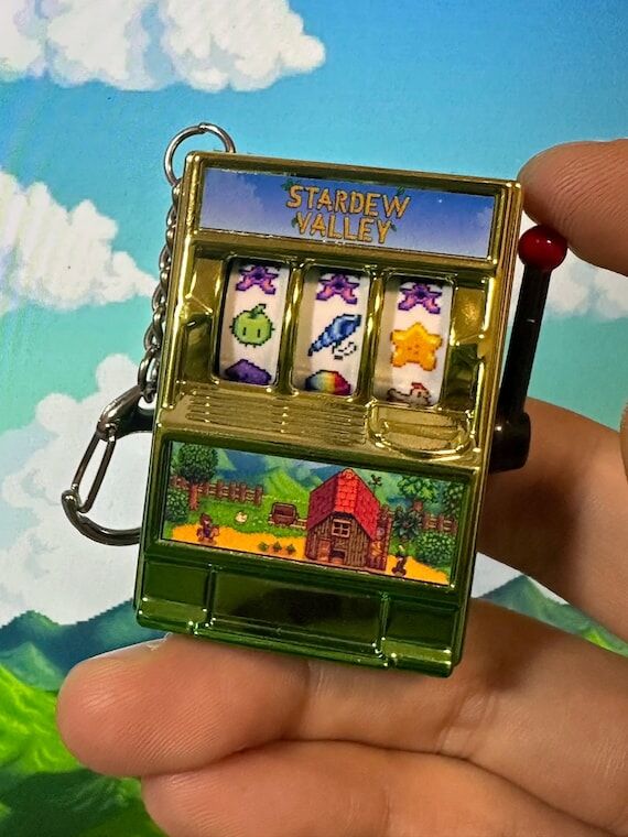Stardew Valley Junimo Gachapon Keychain | Han...