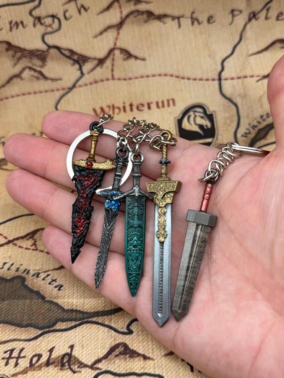 Soul Game Keychain Pendant Ludwigs Holy Blade...