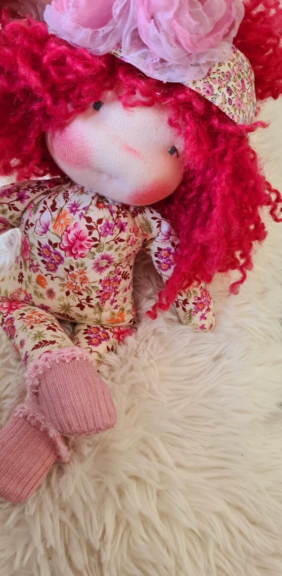 Waldorf Style Girl Doll Made to Order, OOAK C...