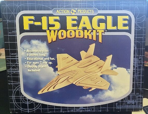 Action Products F-15 Model Wood Kit...