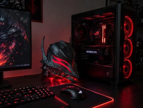 Berserk figures l Berserk Inspired Skull Knig...