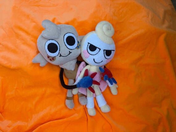 Goob and Glisten Plush Toy Set Handmade Stuff...