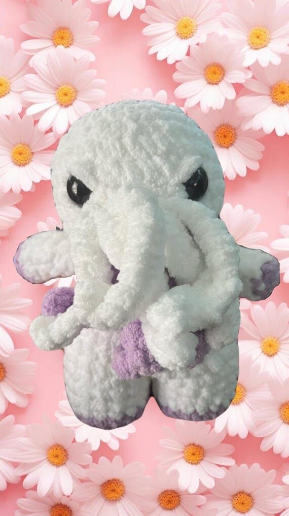 Cozy Crochet Cthulhu-Inspired Plush – Fanta...