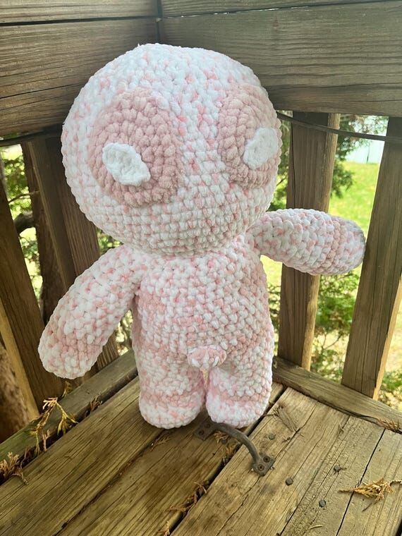 Crochet Antihero Plush – Chibi Pool - Handm...